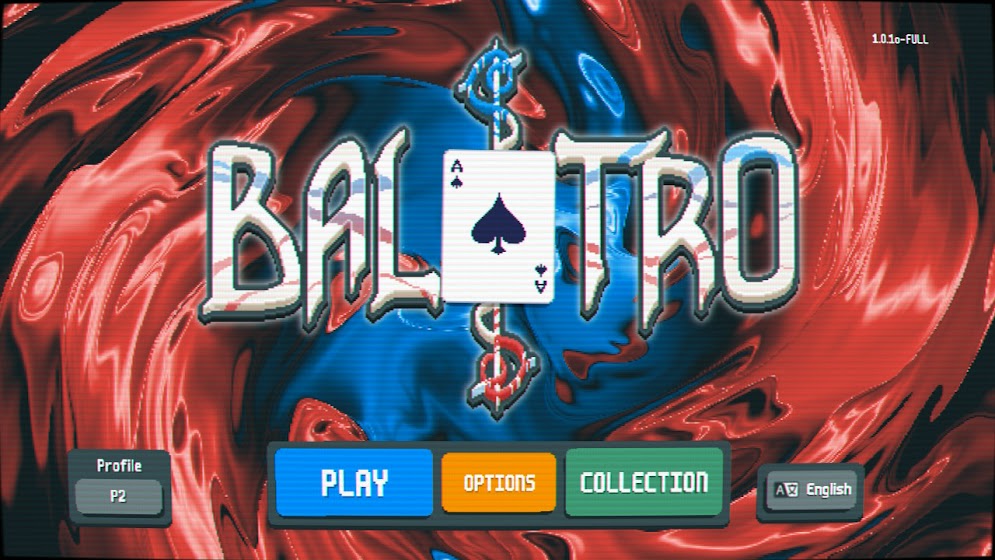 Screenshot from Balatro
