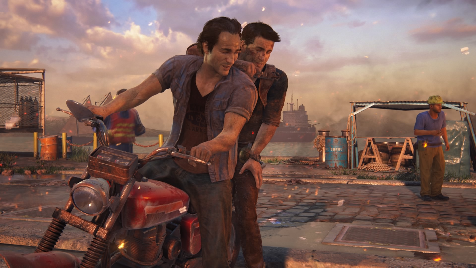 Screenshot from Uncharted 4